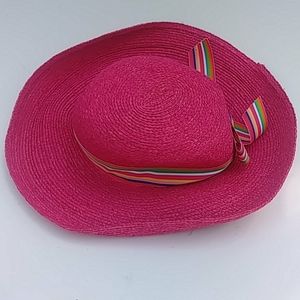 💎Banash Boston Pink Straw Sun Hat